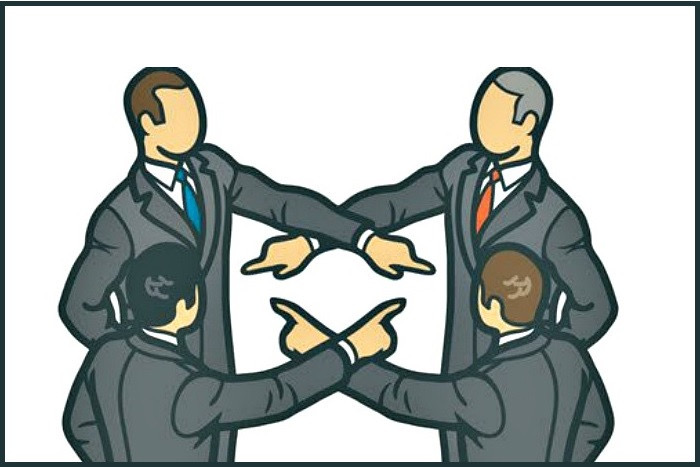 Everyone wants to be right. Nobody wants to be responsible.