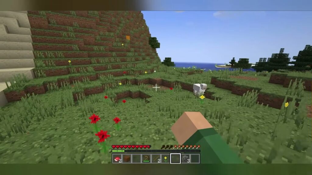 Screenshot of AI generated Minecraft clone.